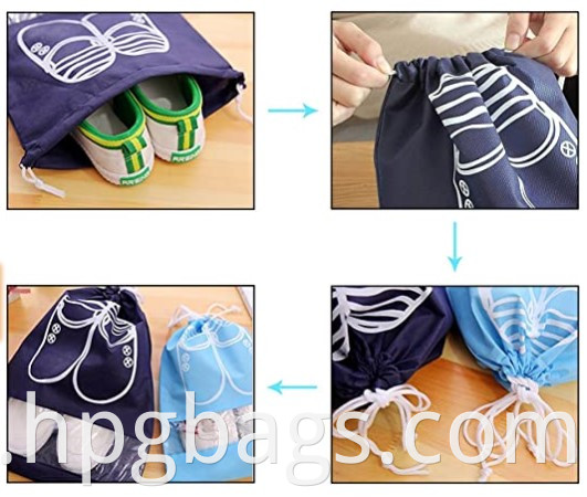 Space Saving Storage Shoe Pouch